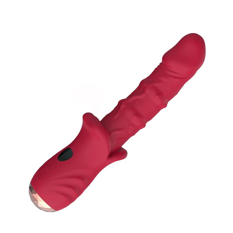 Vibrator with Heating and Vertical Movement