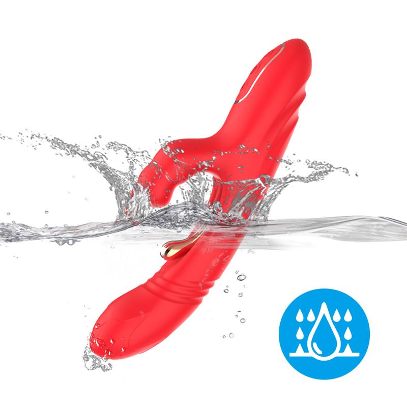 Thrusting Rabbit Tickler Vibrator