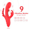 Tickler Rabbit Vibrator with Anal Beads
