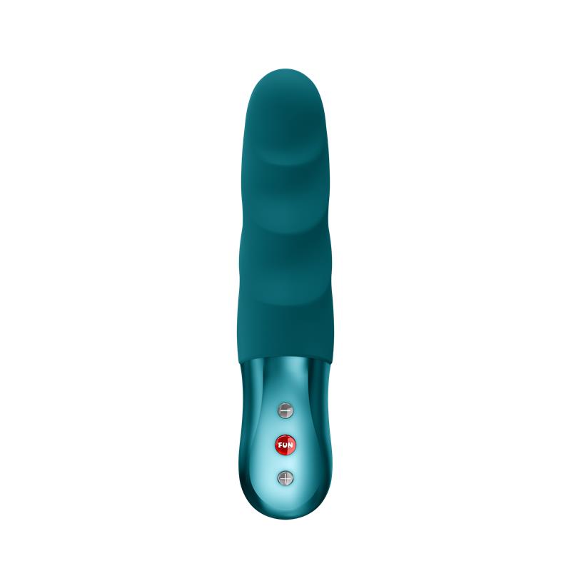 Stronic Petite Vibe with Thrusting and Pulsation Bottle Green