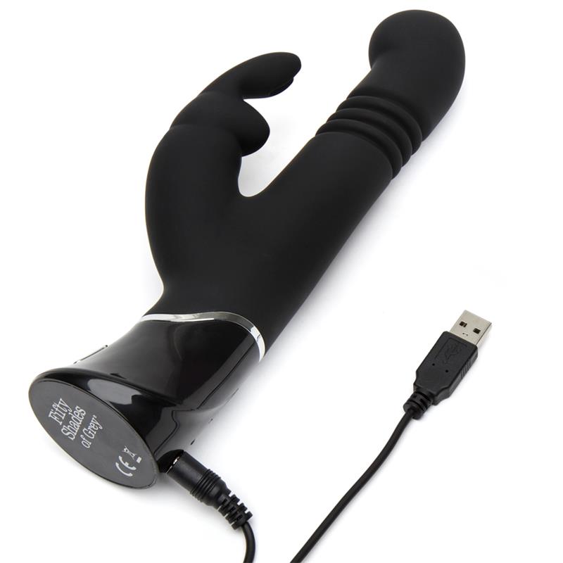 Greedy Girl Rechargeable Thrusting G-Spot Rabbit V
