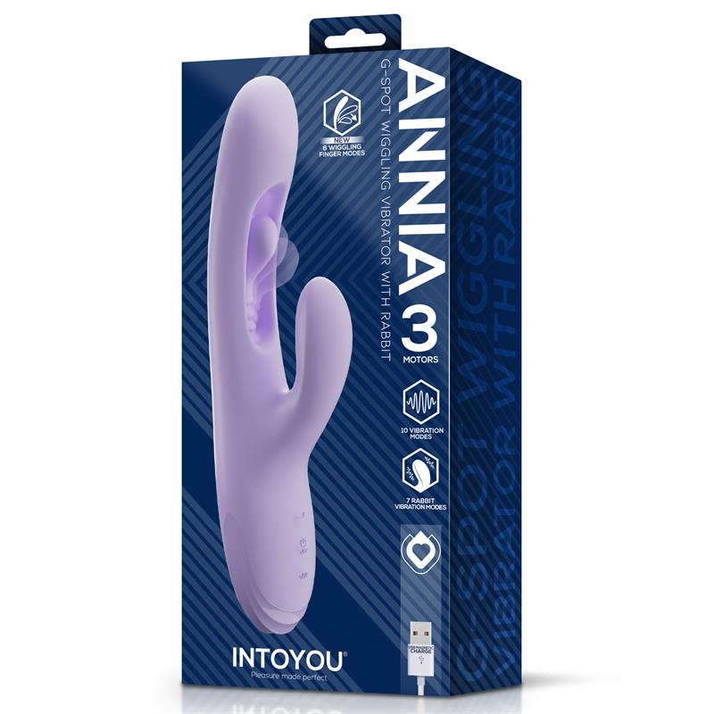Annia G-Spot Vibrator with Internal Wiggling