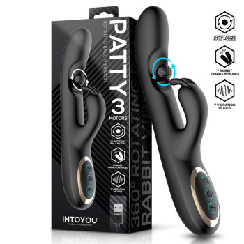 Patty Vibrator with Rotating Ball