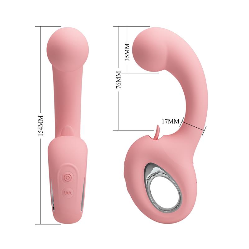 Erynnyes Vibrator with Licking
