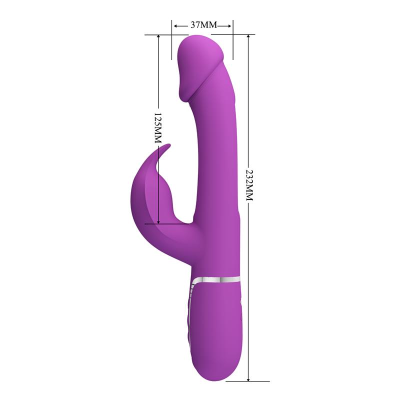 Kampas Vibrator With Licking Lilac