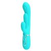 Shania Tripple Rabbit Vibrator Turquoise