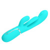 Shania Tripple Rabbit Vibrator Turquoise