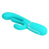 Shania Tripple Rabbit Vibrator Turquoise