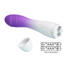 Elemental G Spot Vibrator Purple Gradient