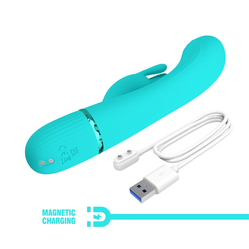 Scocco Rabbit Vibrator Turquoise