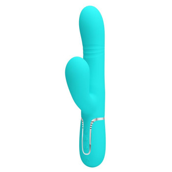 Mariana Vibrator 4 in 1 Silicone Turquoise
