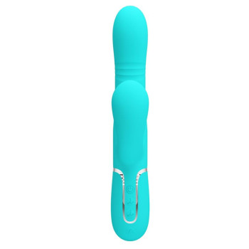 Mariana Vibrator 4 in 1 Silicone Turquoise
