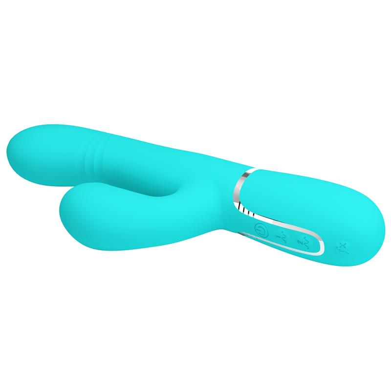 Mariana Vibrator 4 in 1 Silicone Turquoise