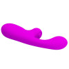 Skylar Bunny Vibrator and Thumping  Fuchsia
