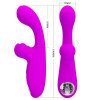 Skylar Bunny Vibrator and Thumping  Fuchsia