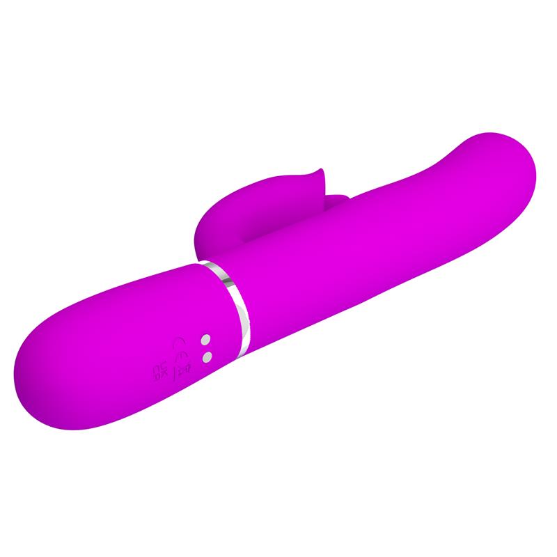 Gigi Vibrator Licking and Thumping Fuchsia
