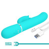 Gigi Vibrator Licking and Thumping Turquoise