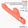 Mindy Vibe with Up and Down Beads Ring, Finger and Pulsation with APP