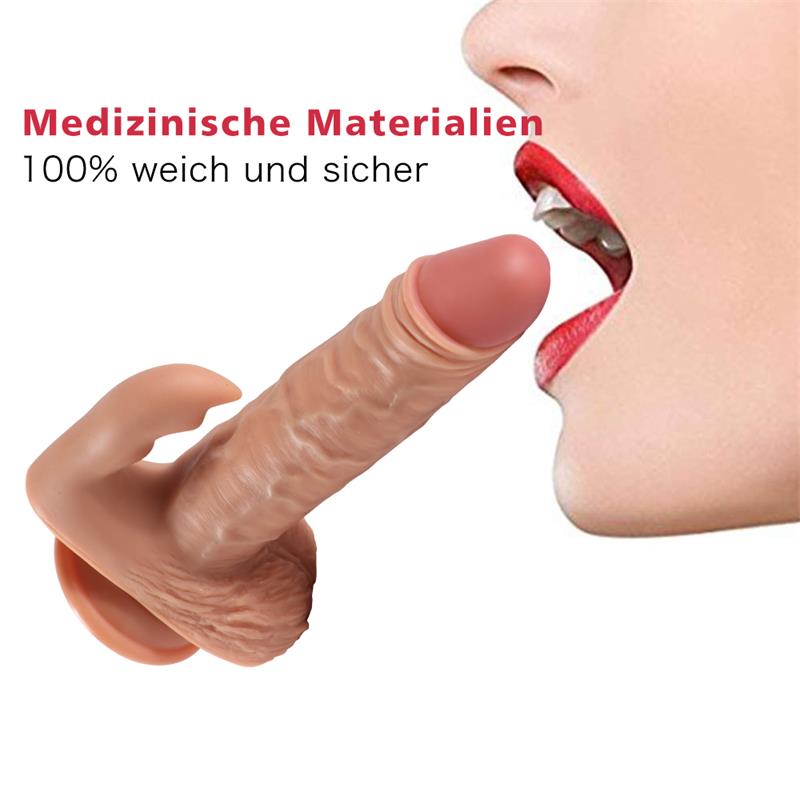 Austin Dildo with 10 Modes of Vibration and Clitoris Stimulator