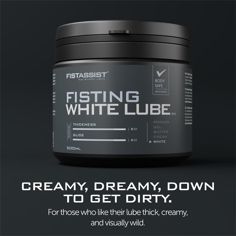 Fist Assist Fisting White Lube 500 ml