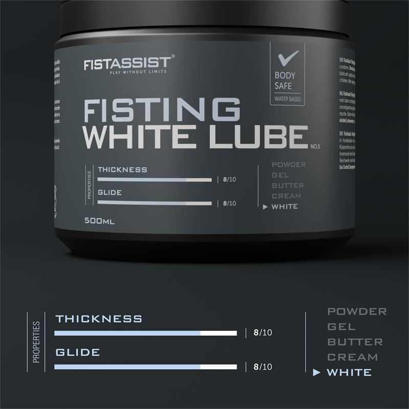 Fist Assist Fisting White Lube 500 ml