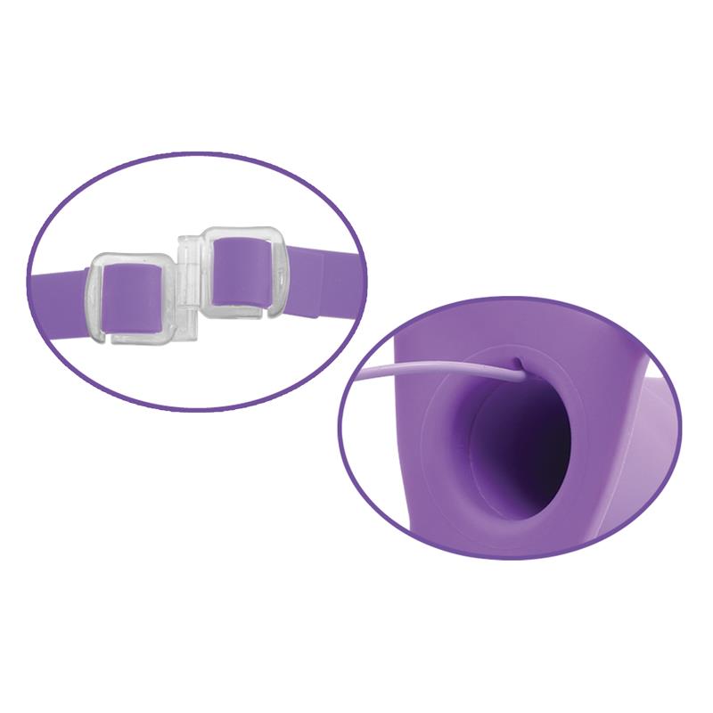 Fetish Fantasy Elite 15 cm Vibrating Hollow Strap-On