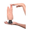 Double Realistic Vibe No. 8 19 cm Flesh
