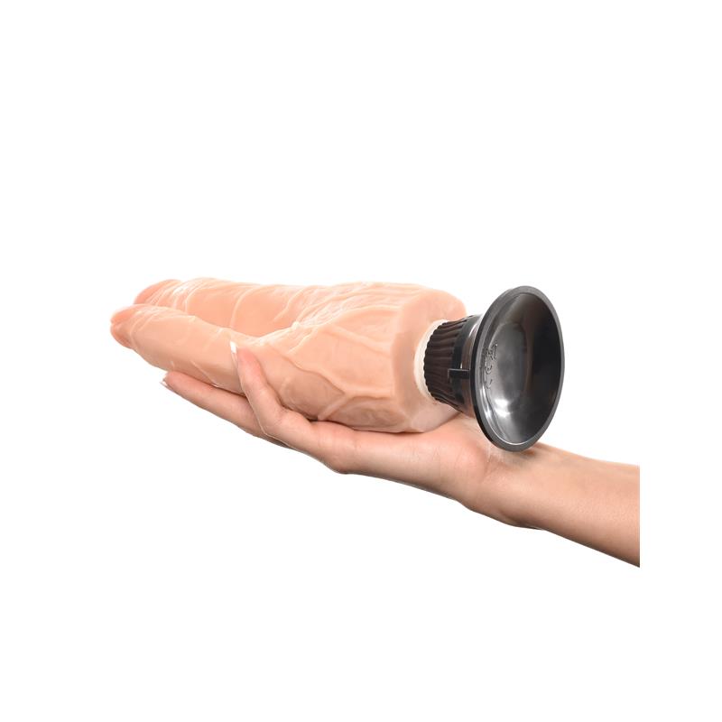 Double Realistic Vibe No. 8 19 cm Flesh