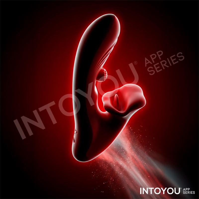 Franky Biting and Rotating Ball Vibrator with App