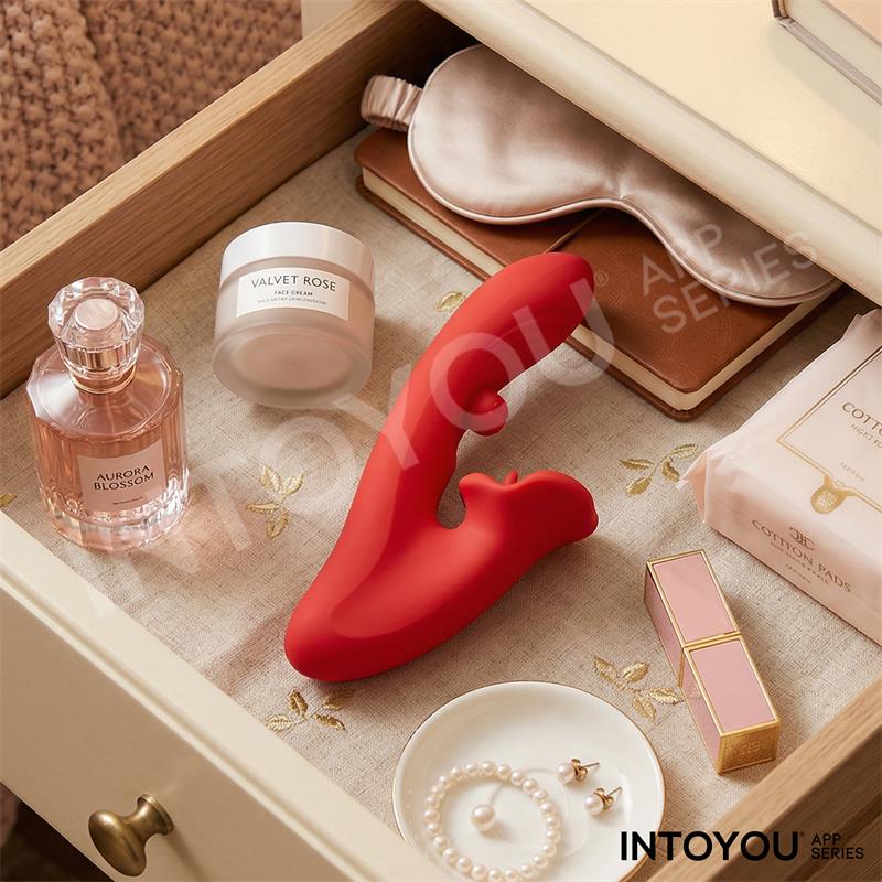 Franky Biting and Rotating Ball Vibrator with App