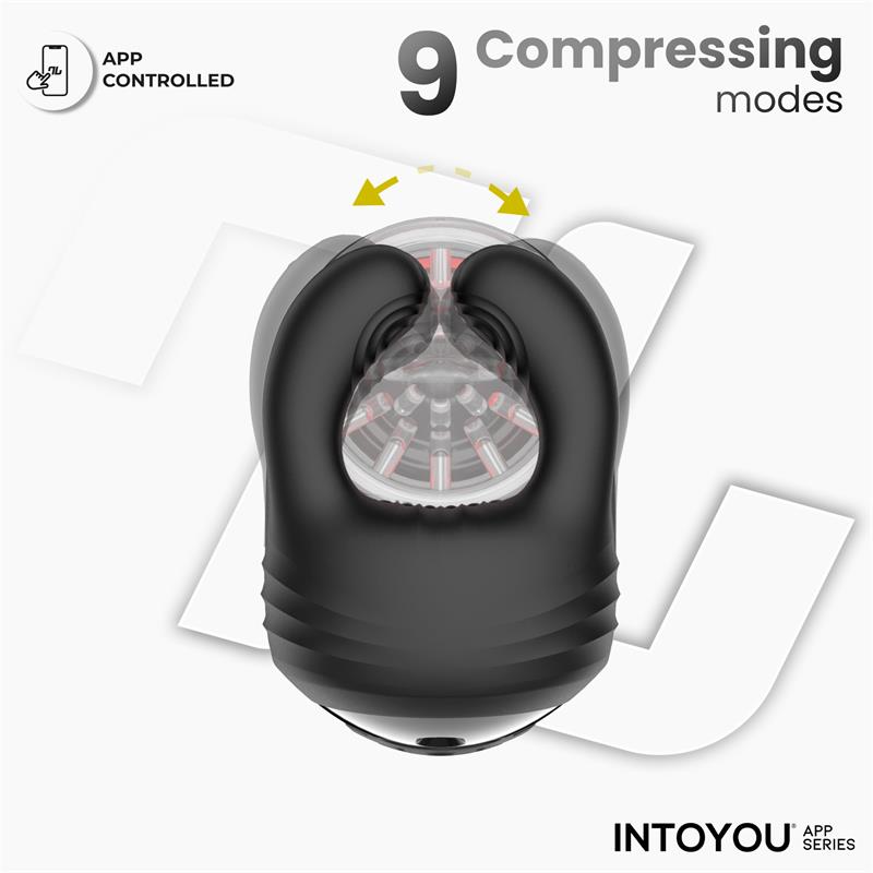 Torky Compressing Rotating Masturbator with App