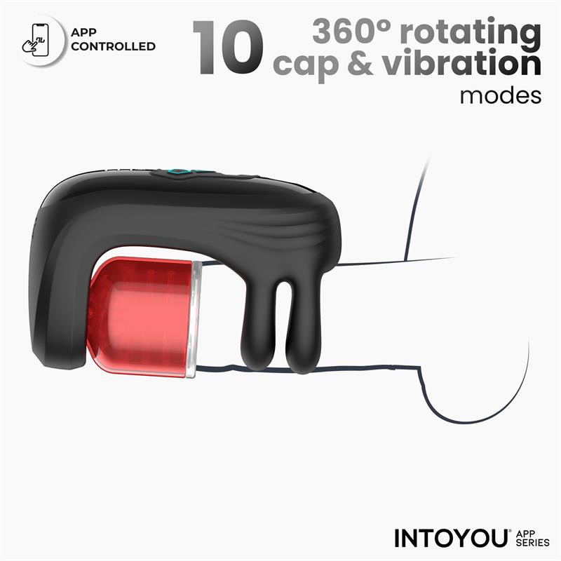 Torky Compressing Rotating Masturbator with App