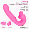 Bimby Biting and Double Tongue Tapping Vibrator with App