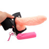 Vibrating Strap-On Stunt Cock 8.2 Flesh
