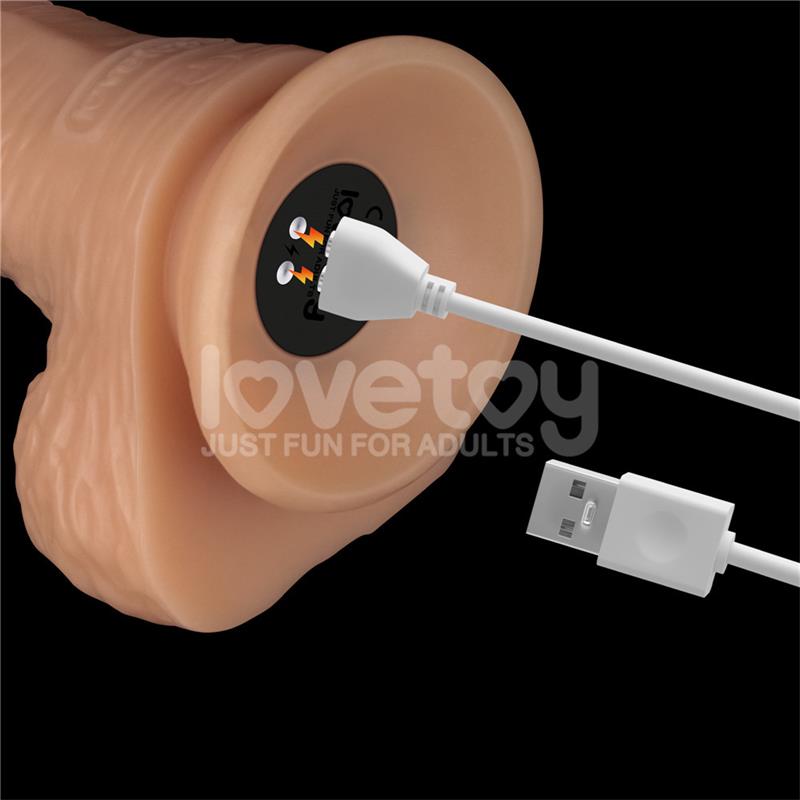 Strap On with Vibrating Dildo 8.5