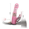 Baile Vibrating Strap-on with Dildo Pink  18 cm