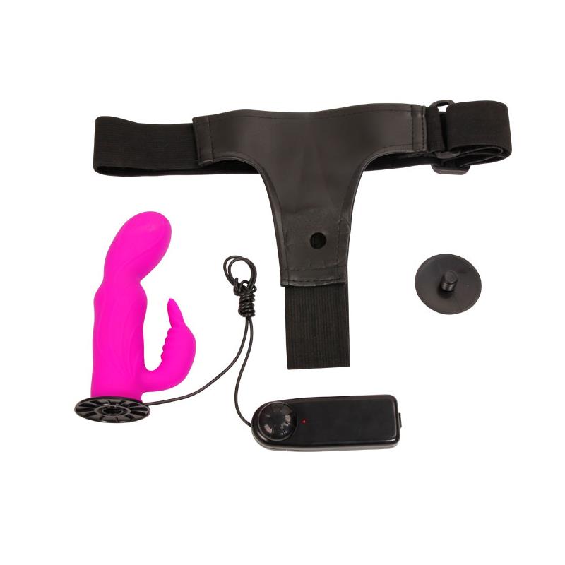 Baile Strap-on Dildo Purple 15 cm