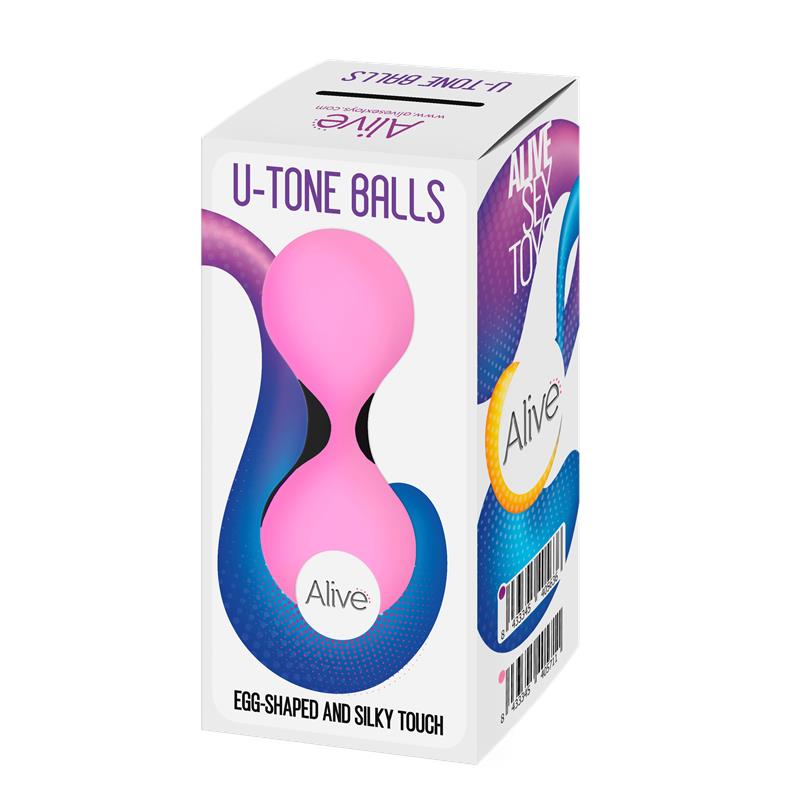Vaginal Balls U-tone Pink