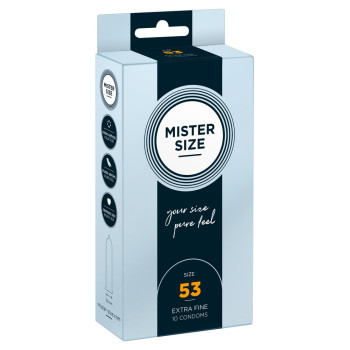 Mister Size 53 mm 10 pack