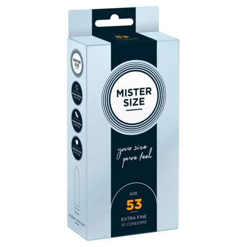 Mister Size 53 mm 10 pack