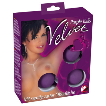 Velvet Purple Balls