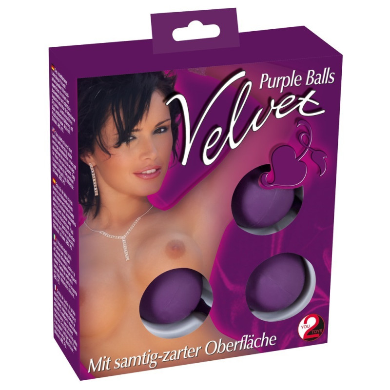 Velvet Purple Balls