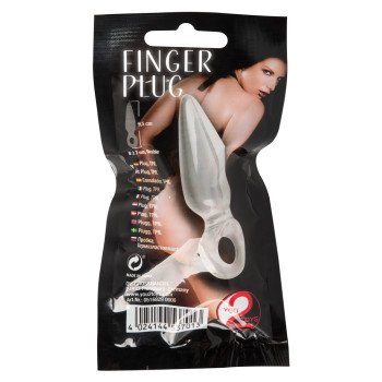 Finger Plug clear