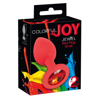 Jewel Red Plug Small