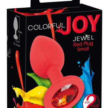 Jewel Red Plug Small