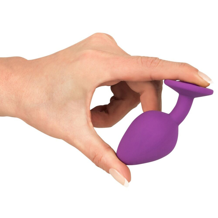Jewel Purple Plug Medium