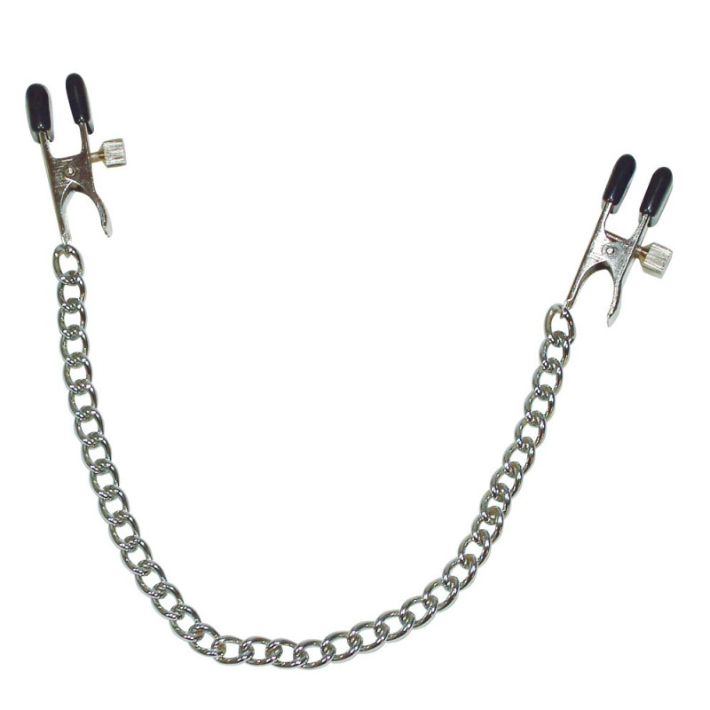 Boob Chain with Nipple Clamps