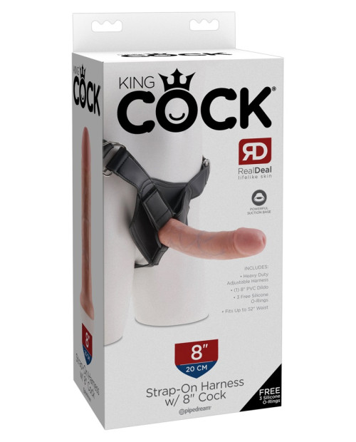 8 tommu strapon ljós