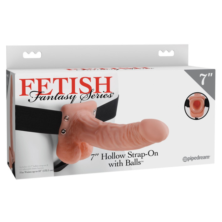 Hollow Strap-on with Balls
