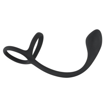 Cock & ball ring with butt plug